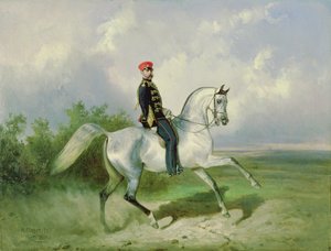 Portrett av keiser Alexander II (1818-81) 1876